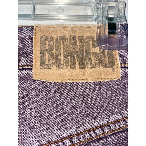 BONGO Purple Denim Skirt Size 9 - Picture 6 of 10